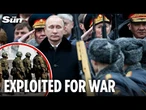 How desperate Putin lures foreign soldiers to bloody frontline in sick 'trafficking' plot
