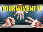 A Rock, Paper, Scissors Tournament?! What’s Going On?