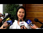 Keiko: ‘aceitamos este resultado com grande senso de responsabilidade’ | AFP