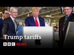 US President Trump threatens 50% tariffs on EU and 25% on iPhones | BBC News