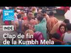 Inde : clap de fin pour l'immense rassemblement hindou de la Kumbh Mela • FRANCE 24