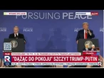 Putin i Trump zakończyli rozmowy. Wspólna konferencja prezydentów. Co ustalono?