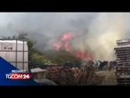 Roma brucia, fiamme verso Fiumicino