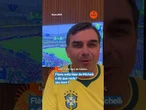 Flávio evita falar de Michelle e diz que nada tira seu bom humor