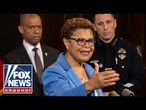 LA mayor doubles down on unmasking ICE agents: 'I don't think you have a right'
