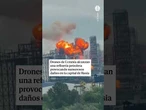 Moscú sufre un ataque ucraniano con drones a gran escala #shorts #rusia #ucrania