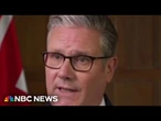 U.K.'s Starmer says it's important to 'de-escalate the situation' after U.S. strikes on Iran