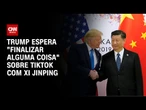 Trump e Xi Jinping discutem acordo para o TikTok | CNN NOVO DIA