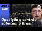 Reinaldo: Sem proposta alternativa, oposição e centrão tentam derrubar MP só para sabotar o governo