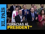 El espontáneo homenaje de Alejandro Fernández a Esperanza García: "Gracias al president" | EL PAÍS