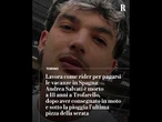 A 18 anni si schianta con lo scooter sotto la pioggia: lavorava come rider per pagarsi le vacanze