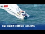 One dead in English Channel crossing amid surge in migrant arrivals