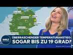 WETTERLAGE IN DEUTSCHLAND: Frühling im Anmarsch – Milde Temperaturen am Wochenende erwartet!