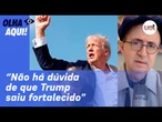 Trump sai fortalecido após atentado com atirador, diz Reinaldo Azevedo: 'E não se trata de milagre'