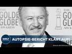 HOLLYWOOD-TRAGÖDIE: Gene Hackman starb wohl unwissend nach seiner Frau – Autopsie klärt auf!