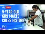 FYI: Chess prodigy makes history