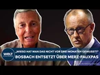 FRIEDRICH MERZ: Streit um Stromsteuer! CDU-Legende Bosbach deutlich! "Das ist das eigentliche Thema"