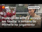 Michelle Bolsonaro se irrita com Moraes, celebra Fux e ganha presente em semana de julgamento no STF