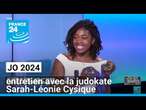 JO 2024 : entretien avec la judokate Sarah-Léonie Cysique, médaillée de bronze • FRANCE 24