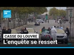 Casse du Louvre : l'enquête se ressert après de nouvelles interpellations • FRANCE 24
