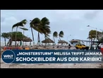 JAMAIKA: Hurrikan Melissa trifft auf Karibik! Kategorie-4-Sturm verursacht Zerstörung und Todesopfer