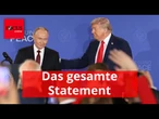 Hier sehen Sie das ganze Statement zum Friedens-Gipfel in Alaska