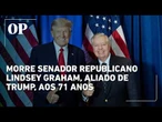 Morre senador dos EUA Lindsey Graham, ex-aliado de Trump, aos 71 anos