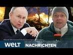 UKRAINE-KRIEG: Russen in Kursk kalt erwischt! Ukrainern gelingt überraschender Gegenschlag | STREAM