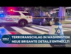 TERRORAKT IN WASHINGTON: Täter feuert 21 gezielte Schüsse – Todesstrafe nach Mord an Israelis droht!