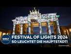 FESTIVAL OF LIGHTS 2024 BERLIN: „Celebrating Freedom“ - 50 Installationen zu 35 Jahren Mauerfall!