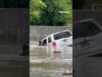 WATCH: Hero smashes window of SUV to save driver from floodwaters in Tennessee #foxnews #news