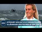 SYLT: Kitesurf-WM in Deutschland! 15-jähriges Nachwuchstalent Finn Flügel erreicht die Top 5!