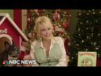 Dolly Parton stresses love of reading while promoting new Christmas book for kids