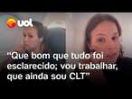 Mulher que negou lugar na janela para criança em avião comenta ocorrido e brinca: 'Ainda sou CLT'