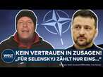 WOLODYMYR SELENSKYJ: Nach zig Gesprächen mit EU, Scholz und NATO! Selenskyj will Ergebnisse sehen