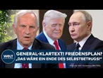 UKRAINE: "Der Friedensplan der USA könnte aus Moskau stammen" - Keine Friedensabsichten bei Putin