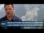 BERGSTURZ IN DER SCHWEIZ: Verzweiflung in Blatten - Neue schwere Regenfälle könnten Lage verschärfen