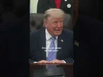 Trump sobre la boda de su hijo: "Si voy, me matan, sino voy, me matan las fake news"