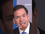 Rubio sounds off on Iran intel leak: 'Professional stabbers!' #iran #shorts #foxnews #trump #news