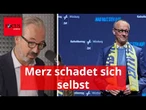 Kanzler-Tourette: Friedrich Merz schadet sich selbst