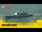 BREAKING | Russian warship reportedly fires warning shot at yacht in English Channel