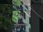 Sheriff's deputies rescue two children from a house fire in Michigan