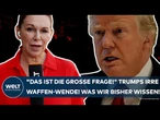 UKRAINE-KRIEG: "Das ist die große Frage!" Trumps irre Waffen-Wende! Was wir bisher darüber wissen!