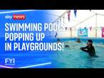 FYI: Swimming pools popping up in playgrounds