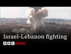 War in Lebanon: tens of thousands flee north as 492 killed in Israeli airstrikes | BBC News