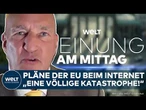 MEINE MEINUNG: EU-Wahnsinn?! Brüssel plant Zäsur beim Internet! Knallharte Analyse von Lemmer