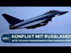 UKRAINE-KRIEG: Konflikt mit Russland! Jetzt schickt die Bundeswehr Eurofighter nach Polen