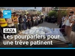 22 morts à Gaza, les pourparlers pour une trêve patinent • FRANCE 24