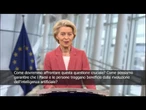 Von der Leyen: Stiamo costruendo 13 fabbriche per AI sblocchiamo 200 mld SOTTOTITOLI