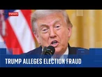 Trump alleges Chinese election interference in address to nation